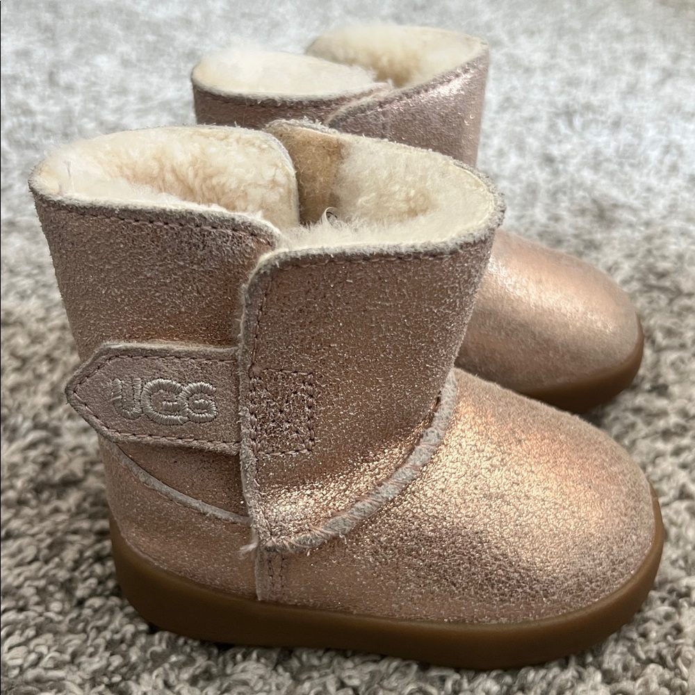 UGG Baby Glittery Pink Boots